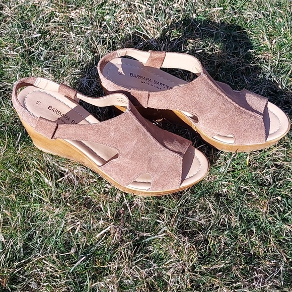 Suade wedge - Picture 2 of 6